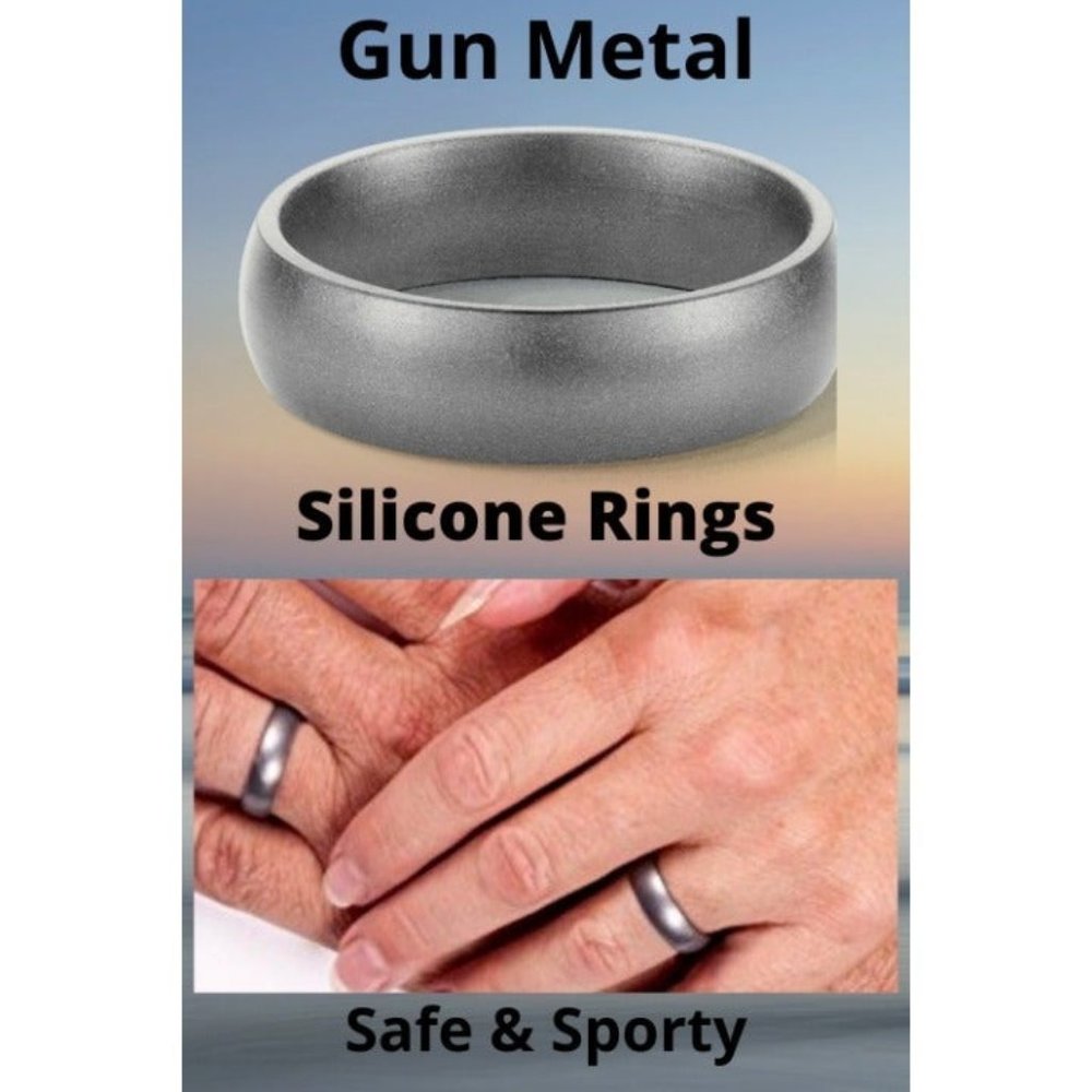 Silicone Wedding Rings For Women - GUN M